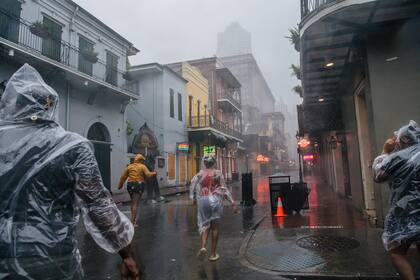 Paso del huracán 'Ida' por Nueva Orleans