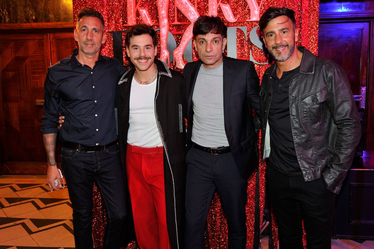 En fotos: de Julio Chávez a Alexis Puig con su nueva novia, en el reestreno de Kinky Boots