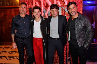 De Julio Chávez a Alexis Puig con su nueva novia, en el reestreno de Kinky Boots