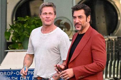 En fotos: de la divertida charla de Javier Bardem y Brad Pitt al preocupante paseo con muletas de Keanu Reeves