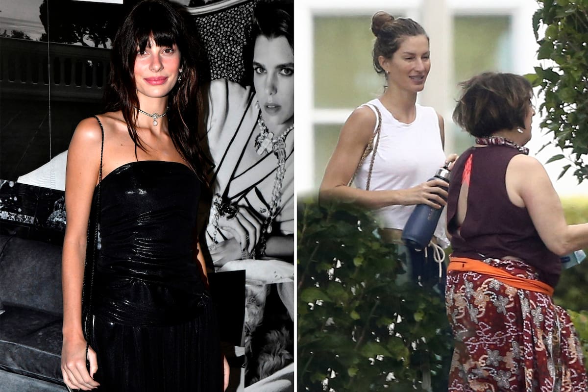 En fotos: de la elegancia de Camila Morrone en la Semana de la moda de París al “exorcismo” del auto de Giselle Bundchen