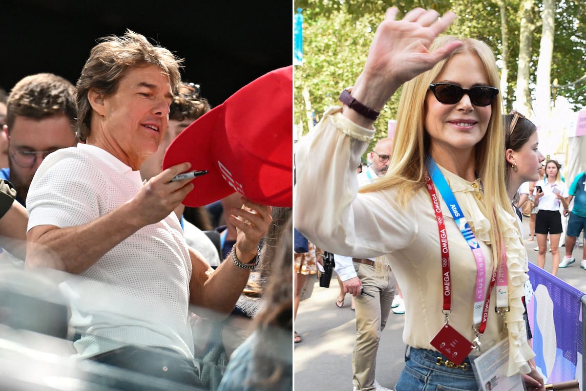 En fotos: de Nicole Kidman, Natalie Portman, Tom Cruise y todas las celebridades que dijeron presente en los Juegos Olímpicos