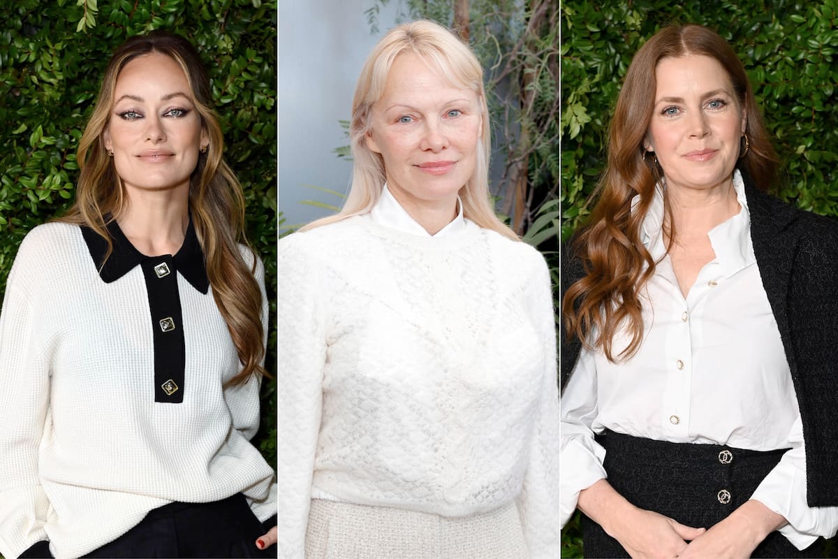 En fotos: de Pamela Anderson y Amy Adams a Selena Gomez y Ariana Grande, el elegante almuerzo que compartieron las actrices de Hollywood