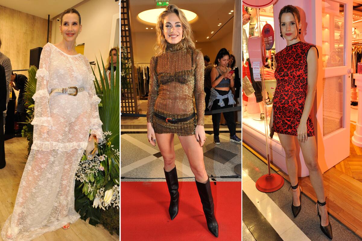 En fotos: del encuentro de Guillermina Valdes y los hijos de Marcelo Tinelli al llamativo look de Violeta Urtizberea