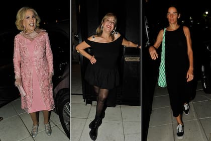 En fotos: del glamour de Mirtha Legrand al look relajado de Juana Viale, todas las postales del cumpleaños de Marcela Tinayre