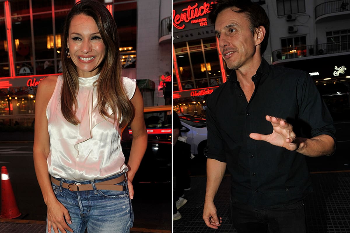En fotos: el primer encuentro en público de Pampita Ardohain y Roberto García Moritán, tras la escandalosa separación