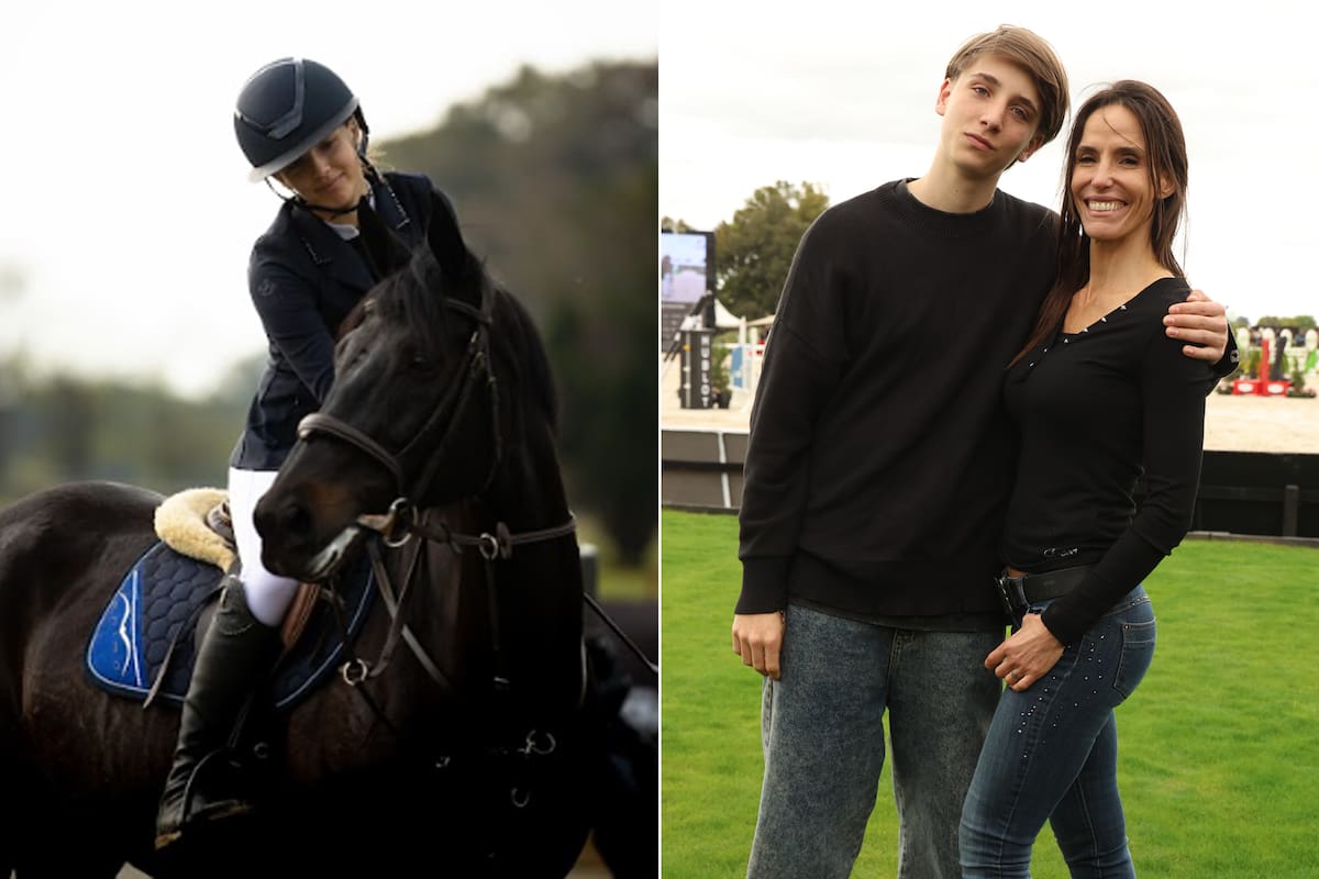 En fotos: India, la hija de Facundo Arana y María Susini, brilló en una competencia hípica