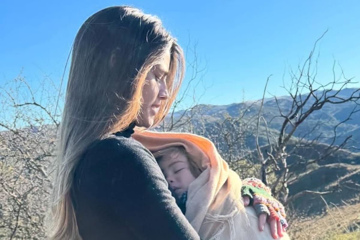 En fotos: las vacaciones campestres de Calu Rivero junto a Aíto de la Rúa y sus dos hijos