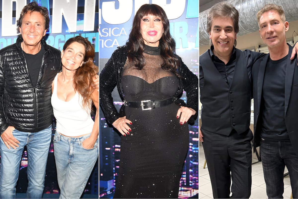 En fotos: Marcelo Tinelli, Adrián Suar, Moria Casán y otras figuras coincidieron en la presentación del show de Dante Gebel