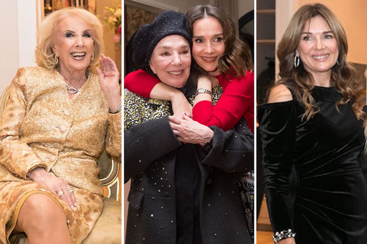 En fotos: Mirtha Legrand, Natalia Oreiro y Graciela Borges, en el lanzamiento del Círculo de Amigos de la Academia de Cine