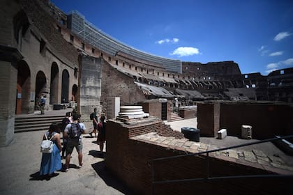 En fotos: reabre el Coliseo romano bajo estrictas normas de seguridad