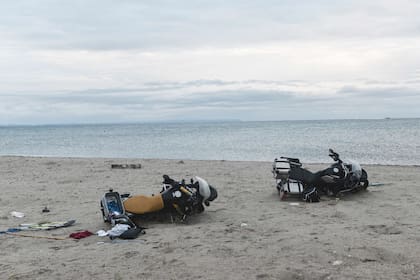 En fotos: una tormenta de viento y granizo causó la muerte de seis turistas en Grecia