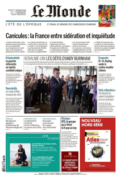 En Francia, Le Monde se centró en la gestión de esta Copa del Mundo por parte de Gianni Infantino