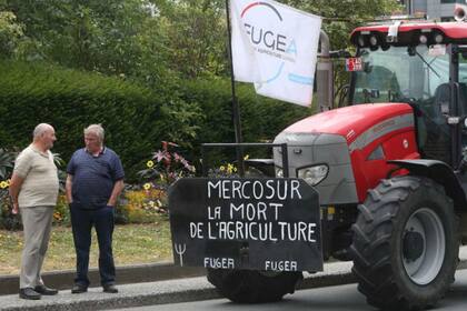 En Francia y Bélgica hubo protestas contra el acuerdo con el Mercosur
