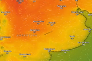 Emiten una alerta amarilla por tormentas y lluvias para este sábado