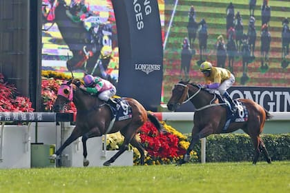 En Hong Kong también hay fervor por las carreras de caballos