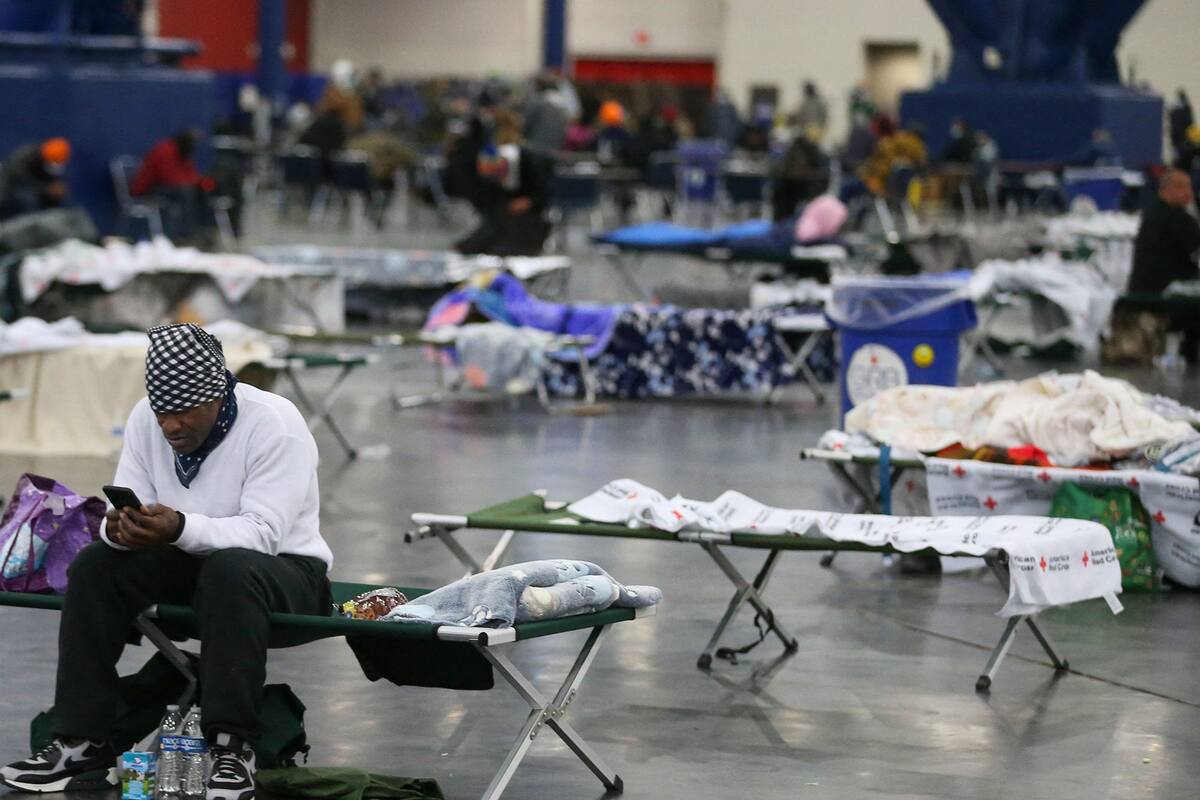 En Houston se abrieron centros de calentamiento para proteger a las personas del frío (Archivo)
