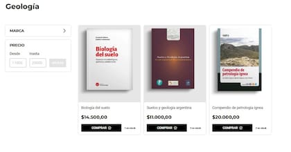 En Hygea Librería se encuentran libros de ciencia y divulgación de autores argentinos y editoriales universitarias
