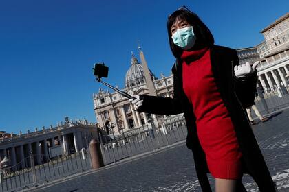 En Italia, las calles se encuentran vacías ante la cuarentena total decretada por el gobierno