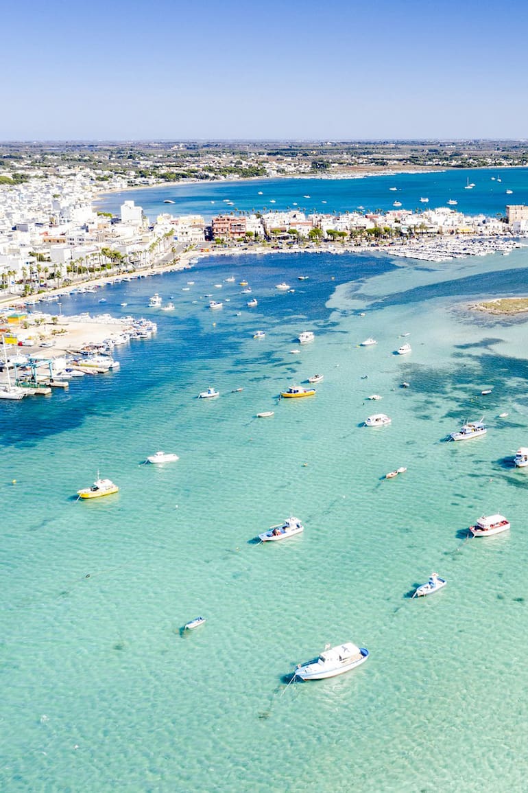 En Italia lo llaman la Seychelles de Salento a Porto Cesareo