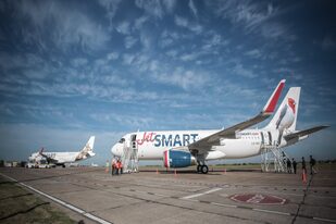 JetSmart busca tener todos sus aviones en Aeroparque