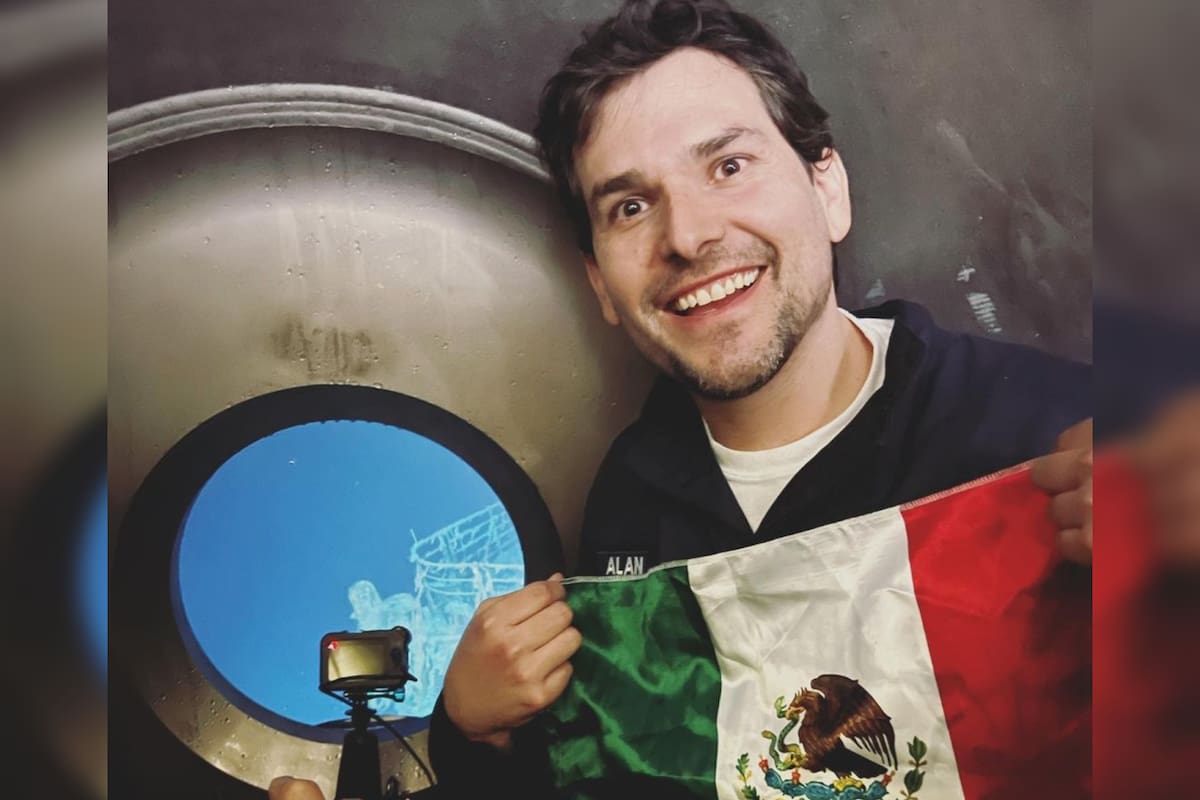 En julio de 2022, Alan Estrada se convirtió en el primer mexicano en explorar los restos del Titanic