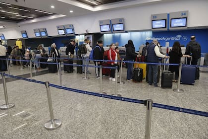 En julio, el mercado aéreo de cabotaje registró 109.127 pasajeros menos que en igual mes del año pasado