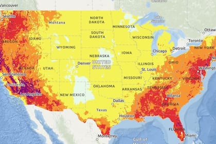 En julio, Estados Unidos sufrió una ola de calor "extremadamente peligrosa", según el servicio meteorológico ese país; no fue un caso aislado, todo lo contrario