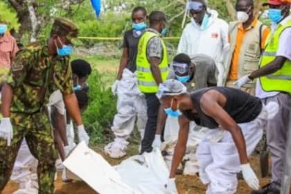 En Kenia han encontrado decenas de cuerpos vinculados a una secta cristiana