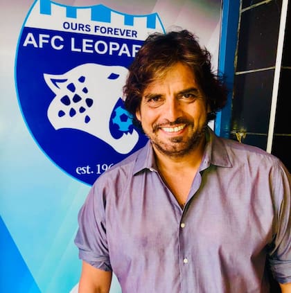 En Kenya, con el AFC Leopards, Rodolfo "Rolo" Zapata estuvo cerca de ser campeón