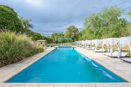En la actual etapa se priorizan las amenities en medio de una paisaje de arboleda centenaria.