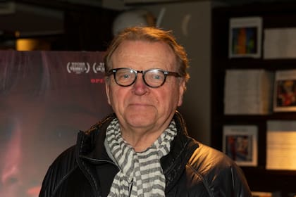 En la actualidad. David Rasche, en 2020, en el preestreno del film Swallow