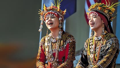 En la actualidad, se realiza el Foro Austronesio en el que participan embajadores y representantes de distintos países para debatir sobre la cultura austronesia. Foto: cortesía del Consejo para los Pueblos Aborígenes