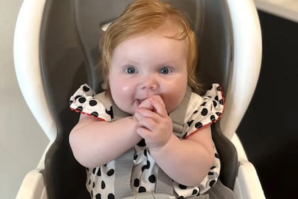 En la actualidad, Zoey ya cumplió cinco meses de edad y crece sana
