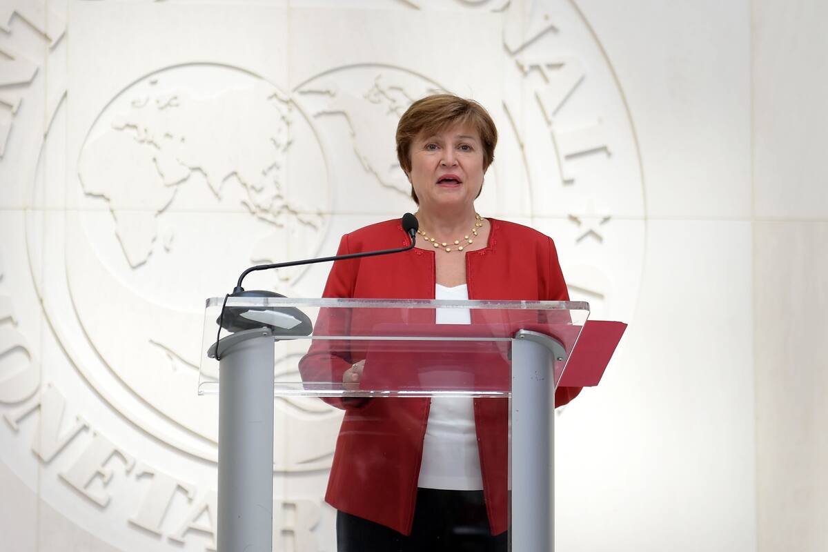 En la asamblea anual del FMI, Georgieva apuntó a la OMC para realizar cambios en las reglas, en medio de los conflictos comerciales globales