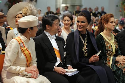 En la asunción de los reyes de Holanda en 2013