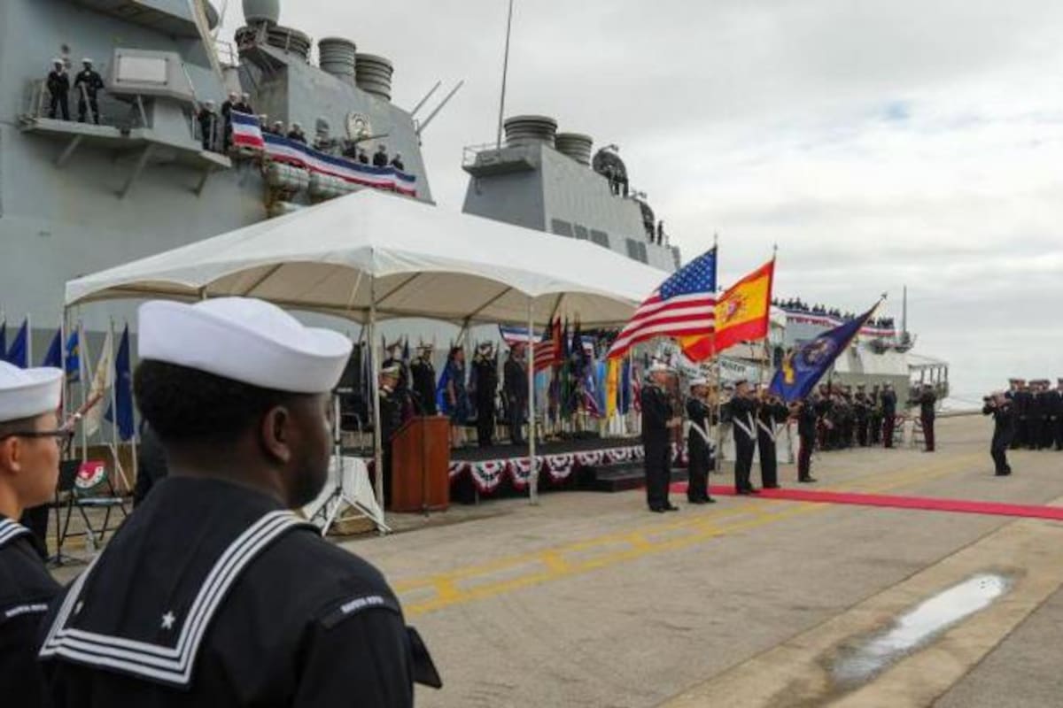 En la base naval de Rota hay espacios compartidos entre los militares españoles y los estadounidenses