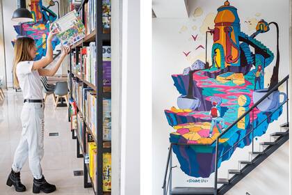 En la biblioteca hay títulos de Alemania (la meca de los juegos de mesa de autor), Japón y Estados Unidos, entre otros.