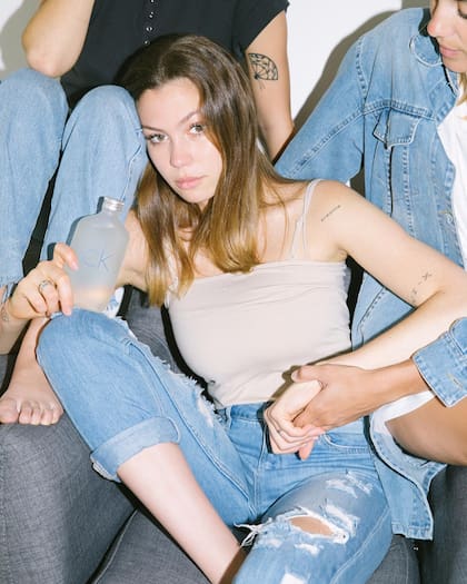 En la campaña de Calvin Klein