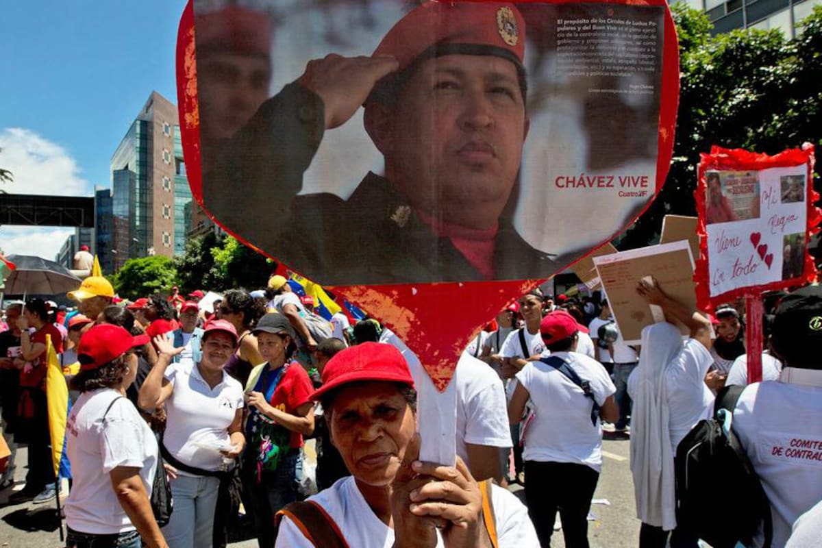 En la capital venezolana se cumple la marcha oficialista para recordar el Caracazo