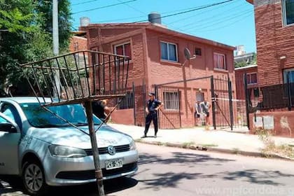 En la casa de barrio Observatorio de Córdoba se desató el drama ayer a las 7 de la mañana.
