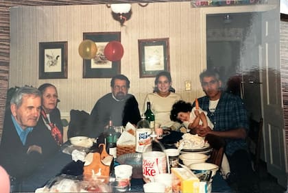 En la casa de Ricardo, su hermano, en Nueva York.