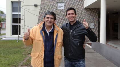 Crismanich y el arquitecto de la Casa Garrahan en Chaco, un edificio que se levanta con la solidaridad de los vecinos