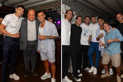 En la celebración, se hicieron presentes familiares y amigos del futbolista