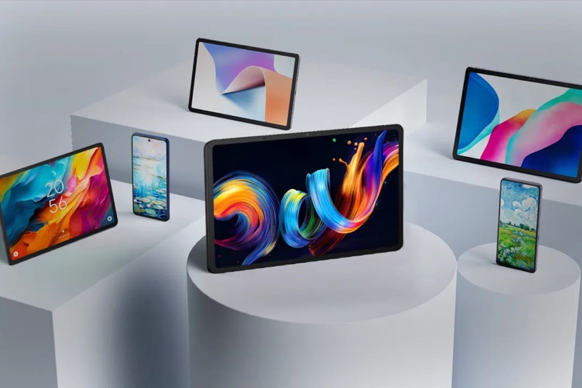 En la CES 2025 TCL presentó la nueva versión de Nxtpaper, su tecnología de pantalla que filtra la luz azul y tiene un modo que hace que parezca de tinta electrónica, para un smartphone y una tableta