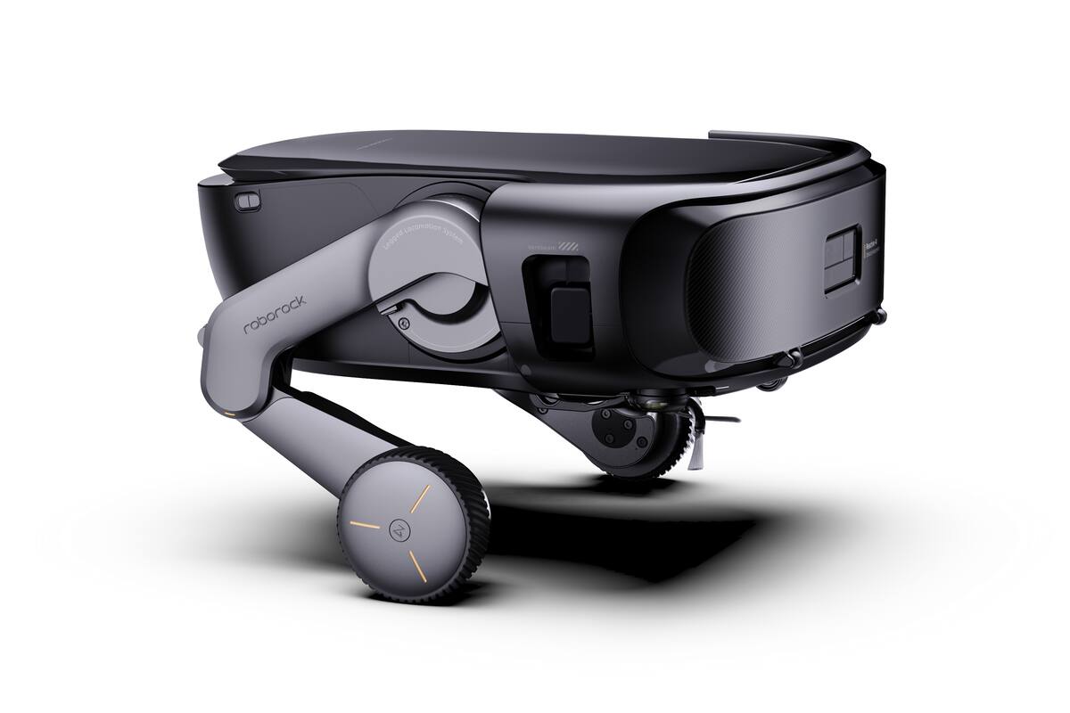 En la CES 2026 la firma Roborock presentó la aspiradora Saros 20, que combina ruedas y patas para poder subir y bajar escaleras