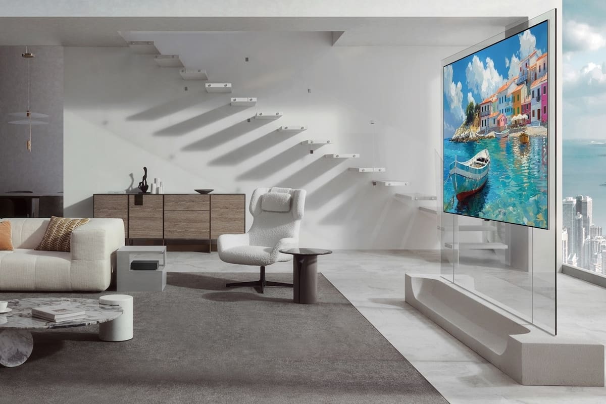 En la CES 2026 LG presentó su nuevo Wallpaper TV, un televisor OLED de 9 mm de grosor que pertenece a la familia evo W6