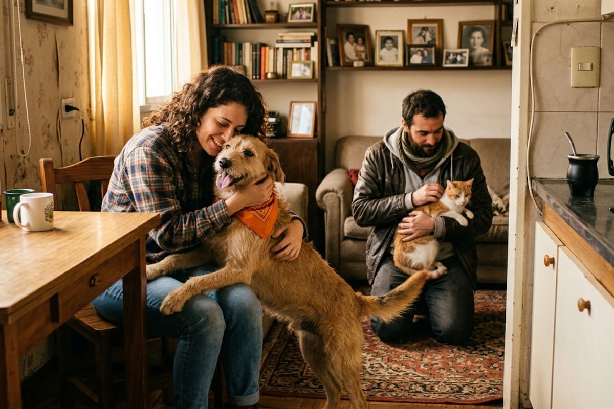 En la Ciudad de Buenos Aires, el registro total de mascotas alcanzó las 861.852 unidades (Foto: IA)