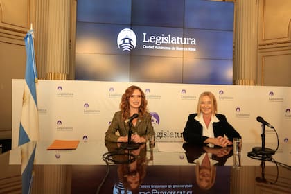 En la entrega del reconocimiento, con la diputada Carolina Estebarena