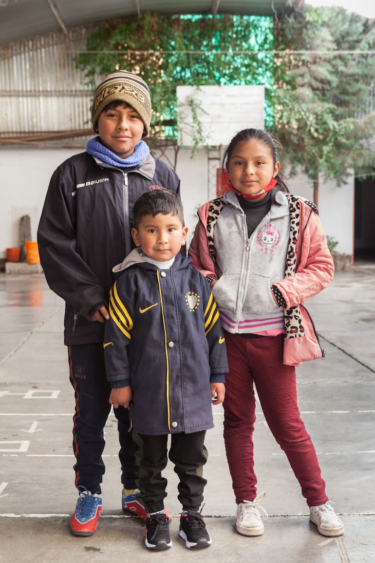 En la Escuela N° 368 Madre Alphons María Eppinger hay ocho niños que aprenden en plurigrados.